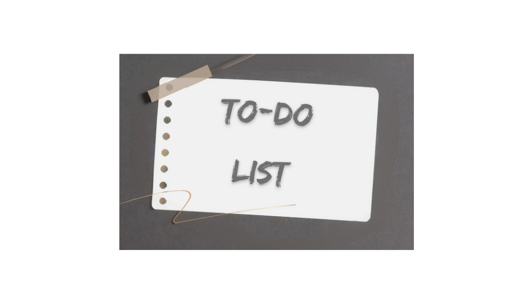 TO-DO List Project Snapshot